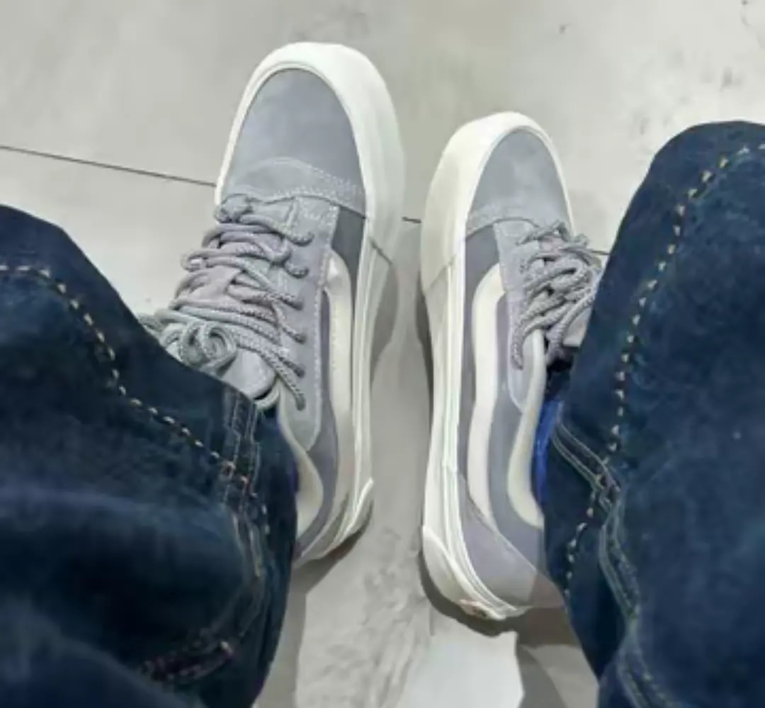 Giày Vans Knu Skool 'Grey Beige' VN000CS0BXC — ảnh 2