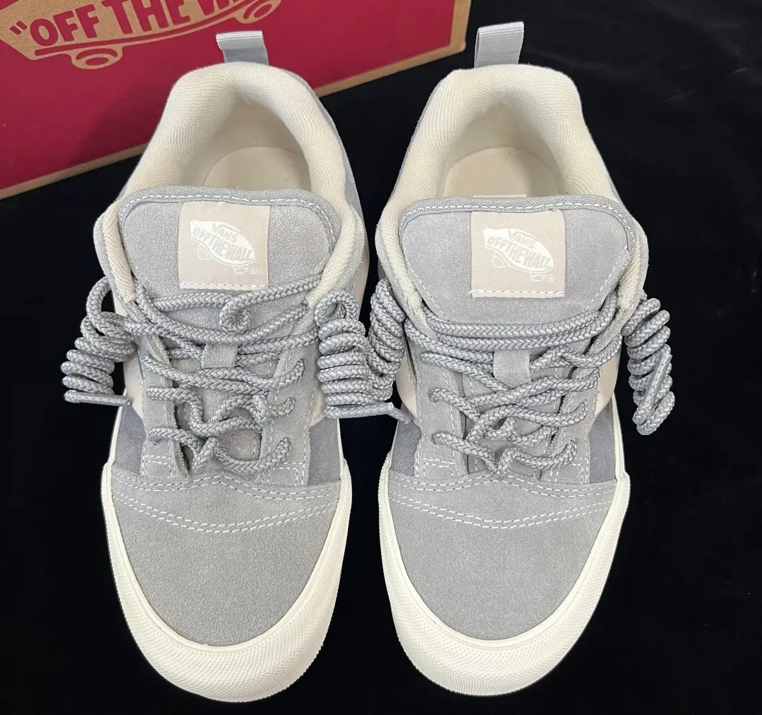 Giày Vans Knu Skool 'Grey Beige' VN000CS0BXC — ảnh 5