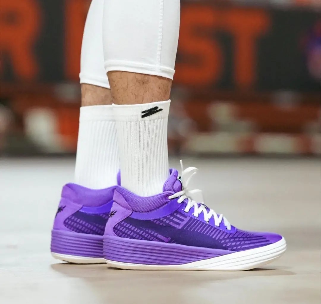 Giày Puma Clyde All-Pro x LaMelo Ball 'Purple Glimmer' 379339-01 — ảnh 2