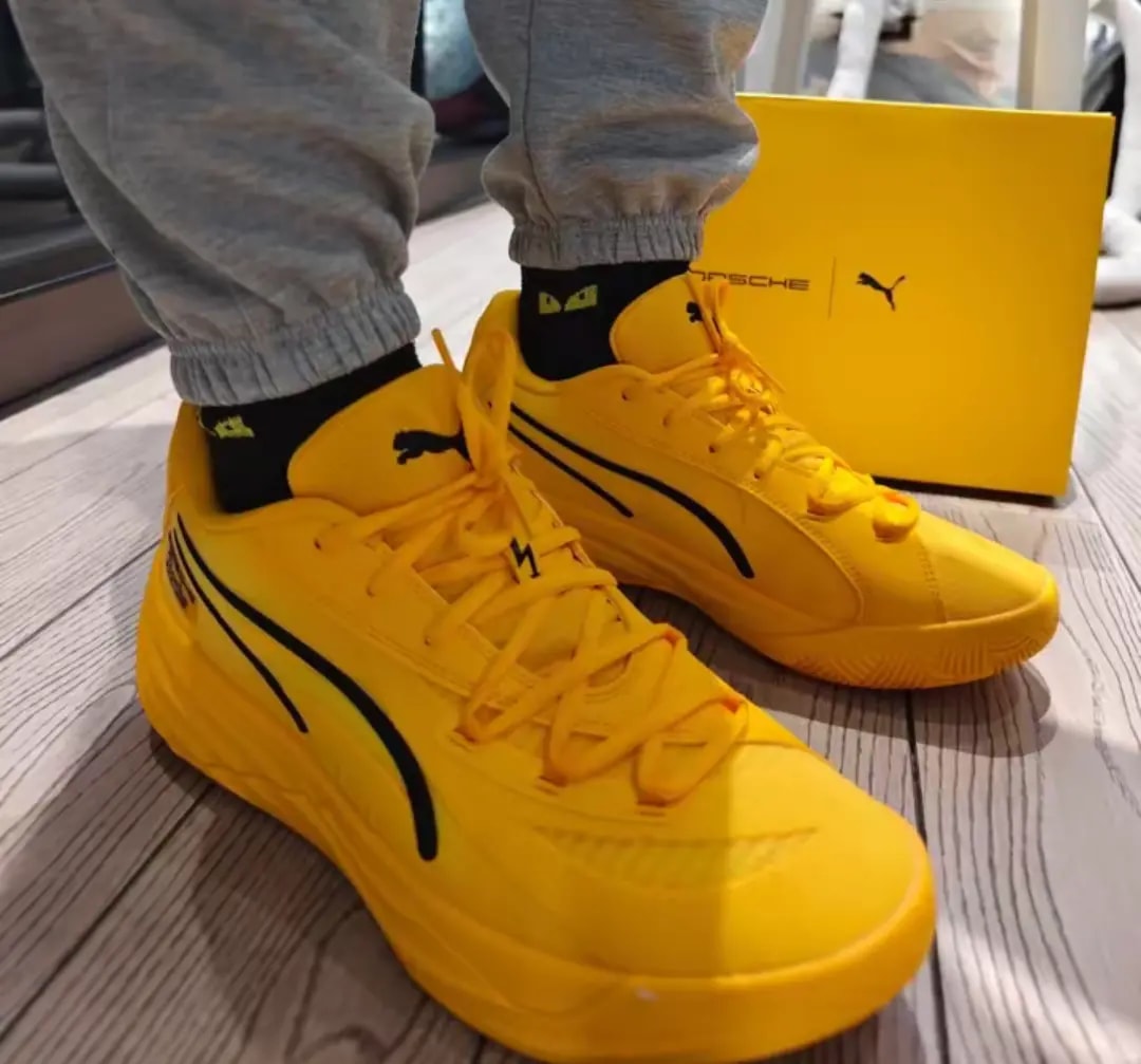 Giày Puma All-Pro Nitro x Porsche 'Yellow' 309946-01 — ảnh 2