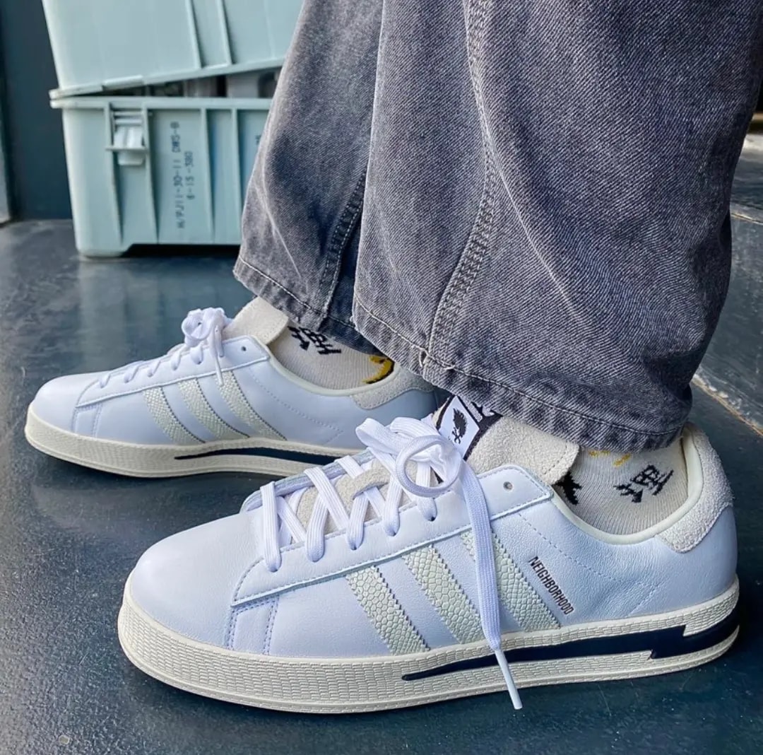 Giày Adidas Campus x Neighborhood 'Invincible' GX1847 — ảnh 2