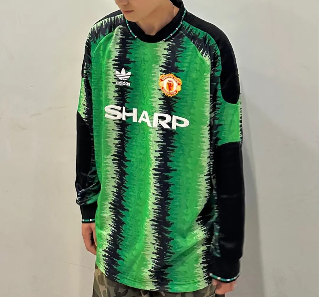 Áo Adidas Manchester United 90 GK Jersey 'Green' HP0449 — ảnh 2