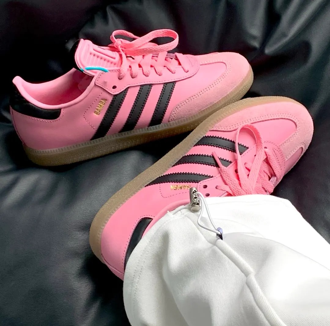 Giày Adidas Samba Inter Miami CF 'Messi Pink' IH8158 — ảnh 3