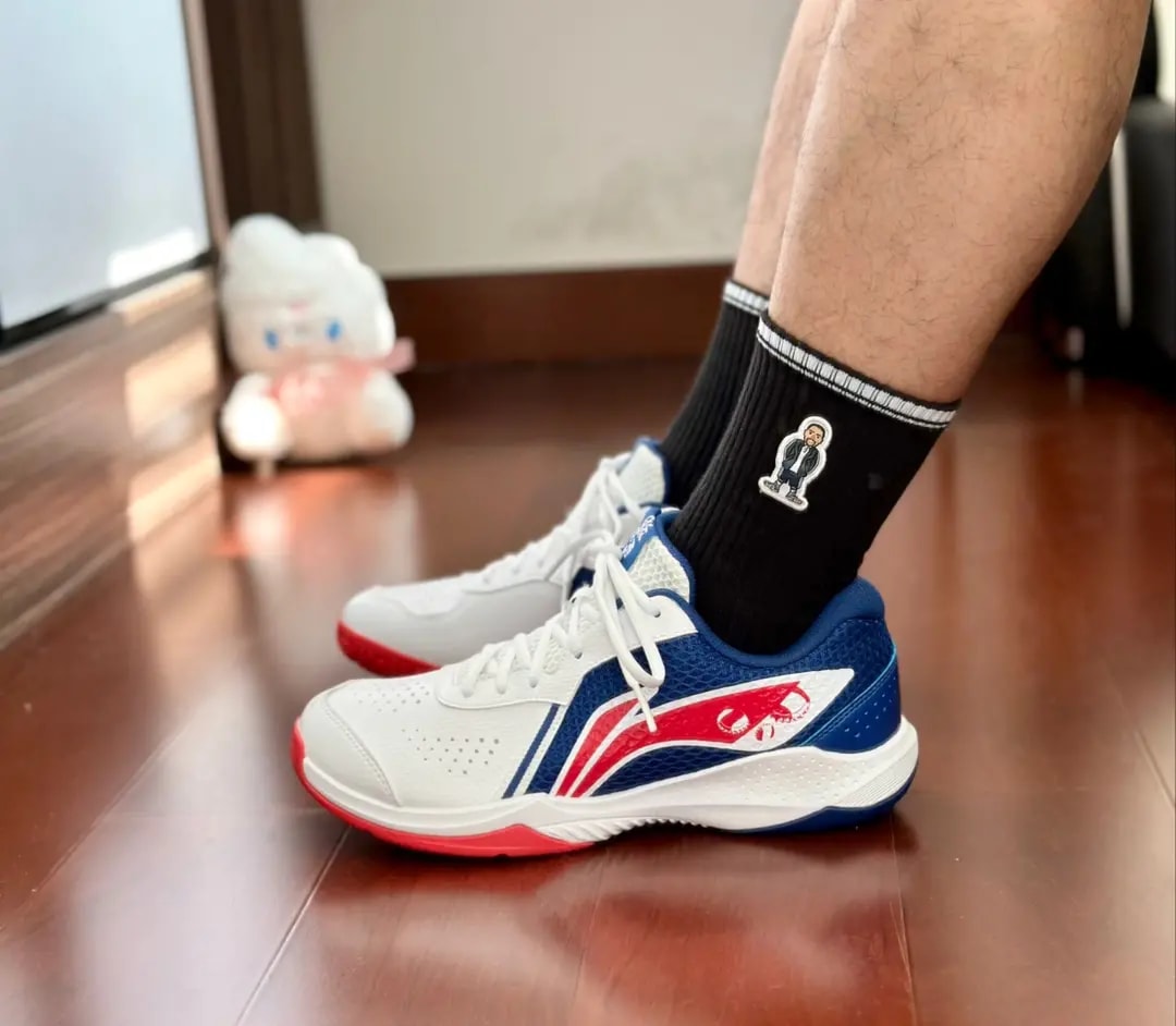 Giày Lining Thunder Lite 'White Blue' AYTS020-6 — ảnh 2