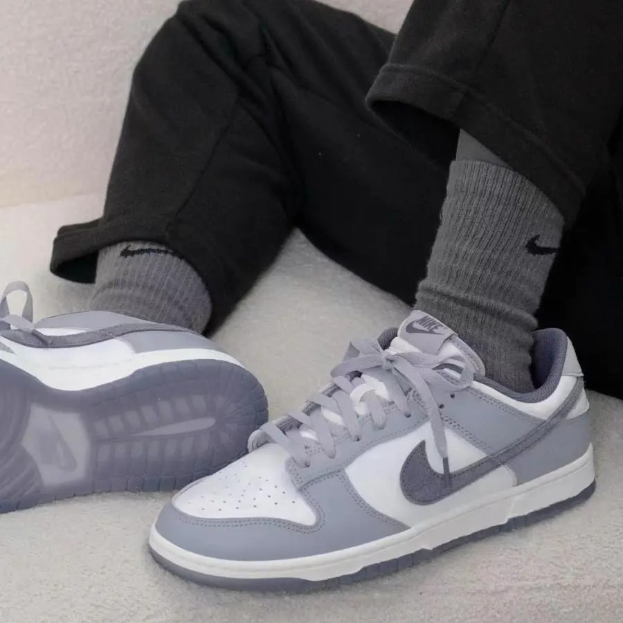 Giày Nike Dunk Low 'Platinum Tint Light Carbon' FB9109-101 — ảnh 3