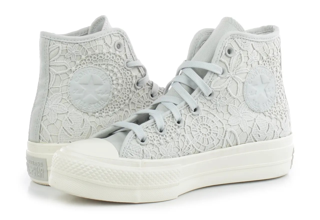 Giày Converse Chuck Taylor All Star Lift Platform High 'Crochet' A07538C — ảnh 4