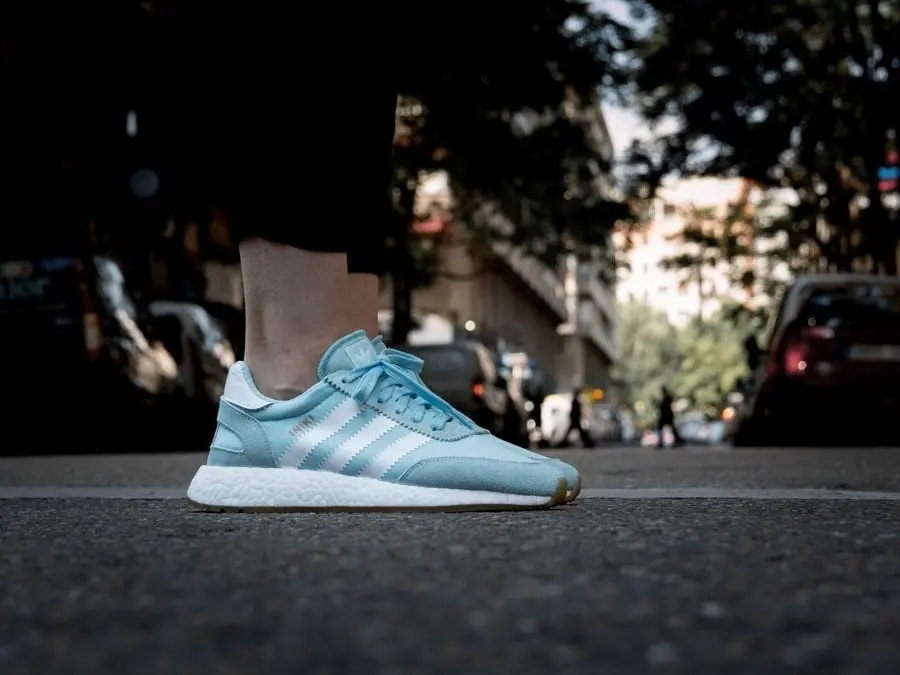 Giày Adidas Iniki Runner 'Icey Blue' BY9097 — ảnh 2