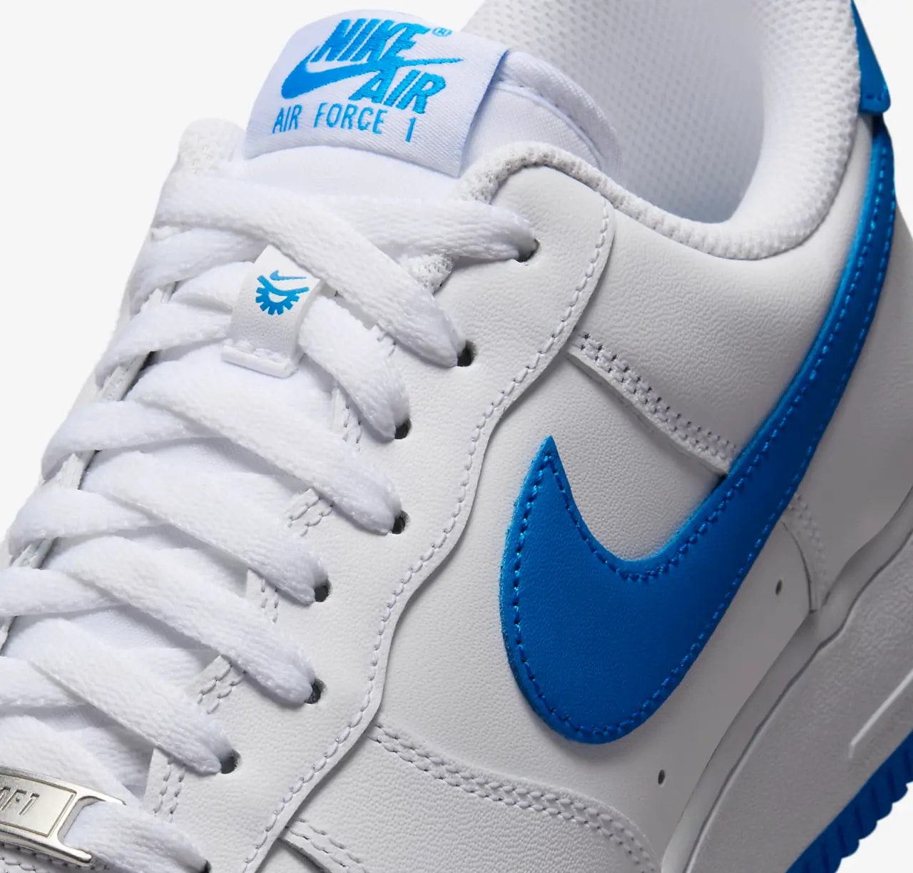 Giày Nike Air Force 1 FlyEase 'White Hyper Royal' FD1146-101 — ảnh 2