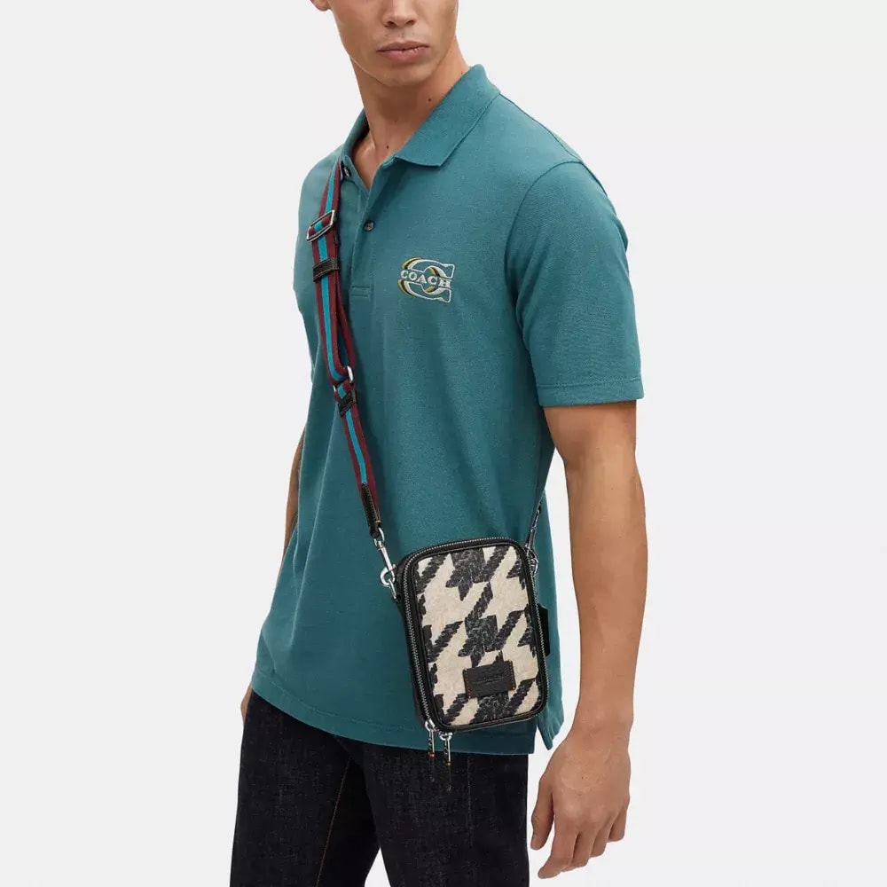 Túi Coach Stanton Crossbody 'Houndtooth' CJ672-SVVRW — ảnh 2