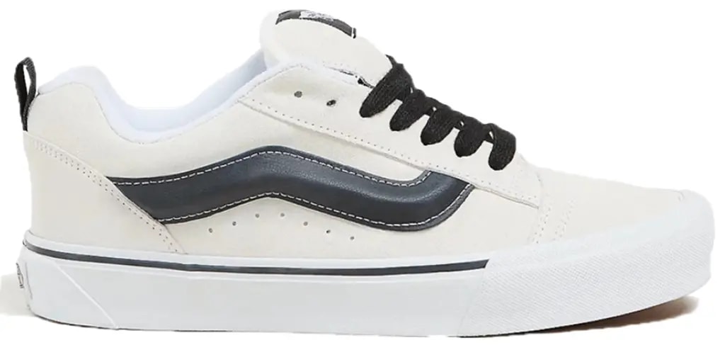 Giày Vans Knu Skool Suede 'White Black' VN0009QCYB2 — kich-thuoc: 36.5