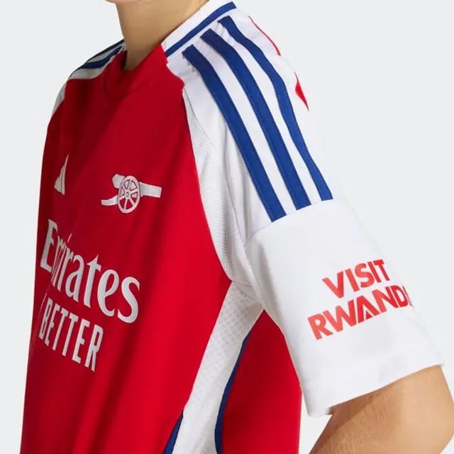 Áo Adidas Arsenal 24/25 Home Youth Jersey 'Red White' IS8141 — ảnh 3