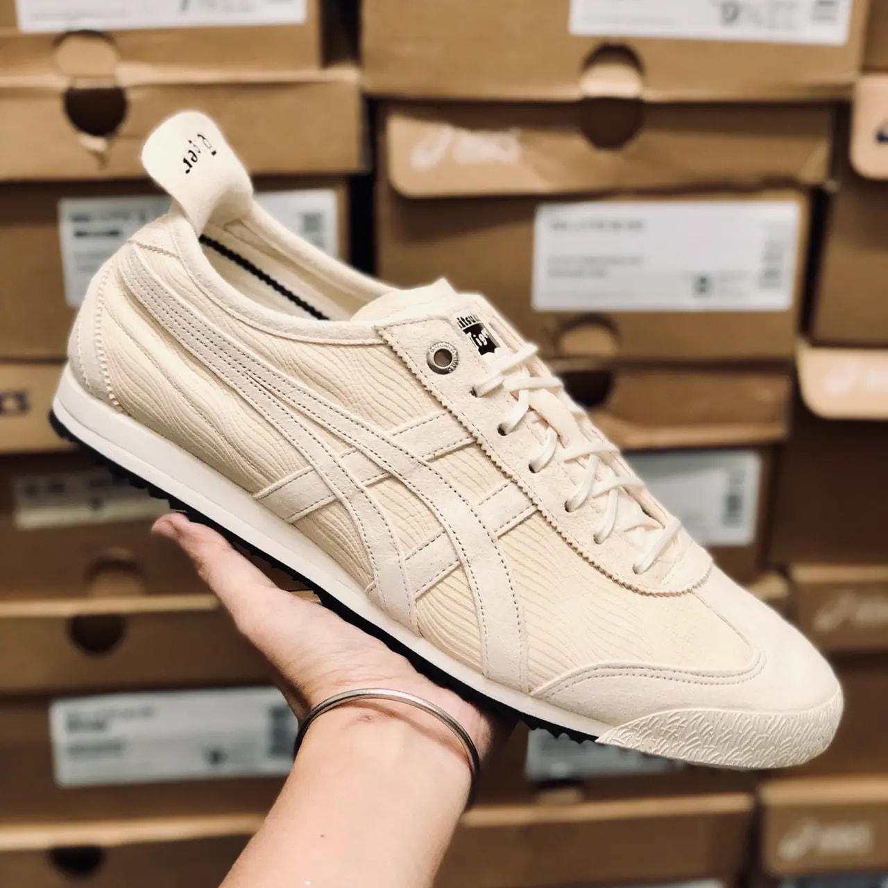 Giày Onitsuka Tiger Mexico 66 SD 'Cream Yellow' 1183A175-215 — ảnh 2