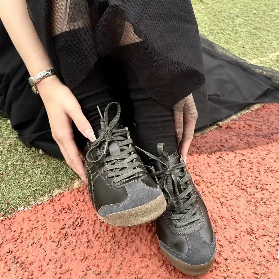 Giày Onitsuka Tiger Mexico 66 'Bronze Green'  1183B596-300 — ảnh 5