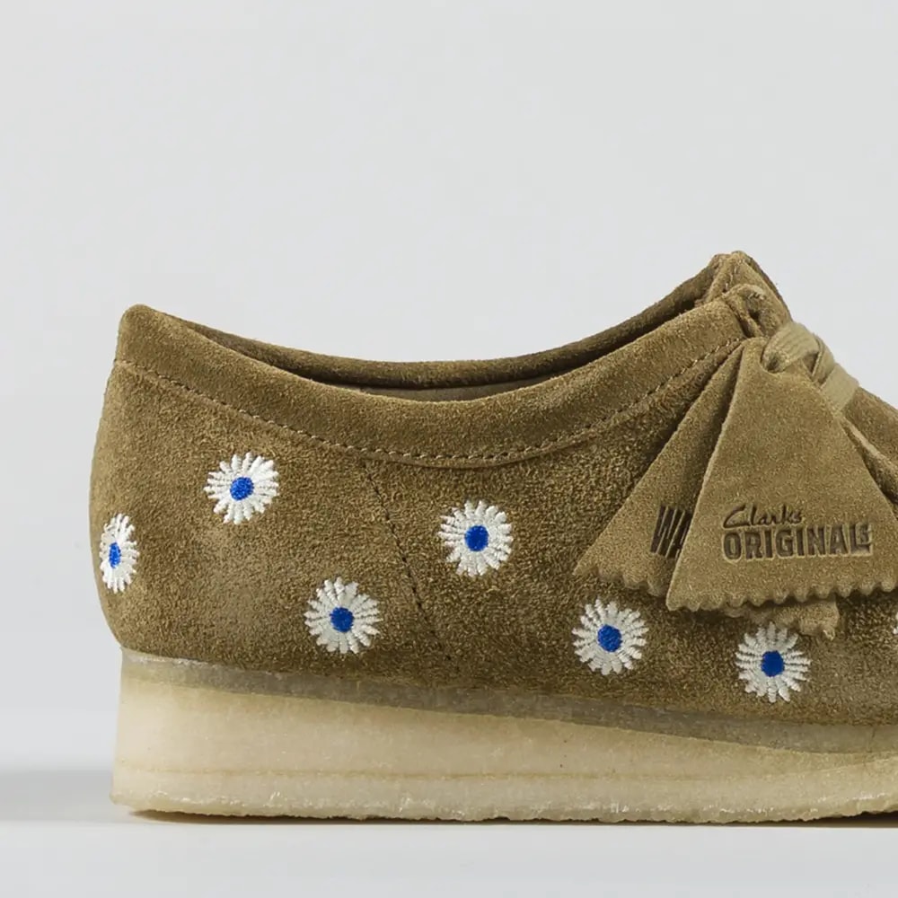 Giày Clarks Wallabee 'Dark Olive' 26175852 — ảnh 3