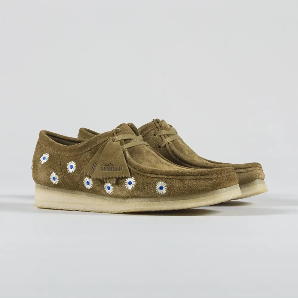 Giày Clarks Wallabee 'Dark Olive' 26175852 — ảnh 2