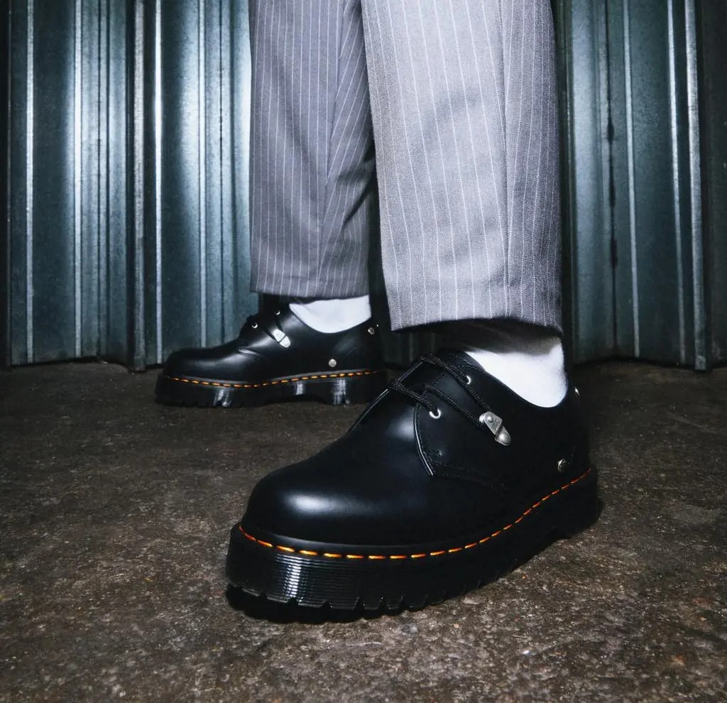 Giày Dr.Martens 1461 Bex Stud Leather Oxford 'Black' 26960001 — ảnh 2