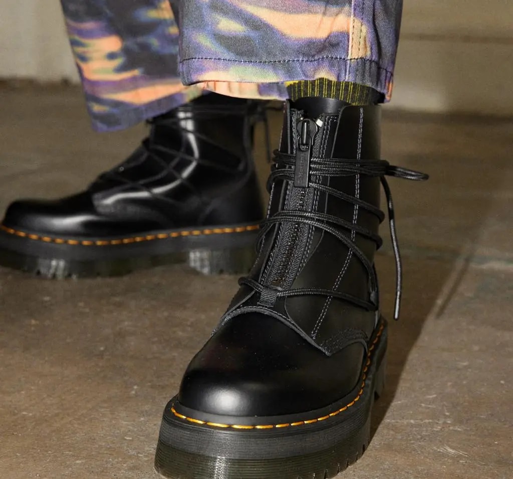 Giày Dr.Martens Jarrick II Laced Leather 'Black' 27662001 — ảnh 3