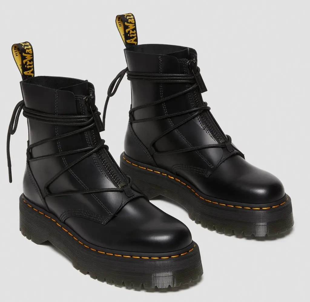 Giày Dr.Martens Jarrick II Laced Leather 'Black' 27662001 — ảnh 4