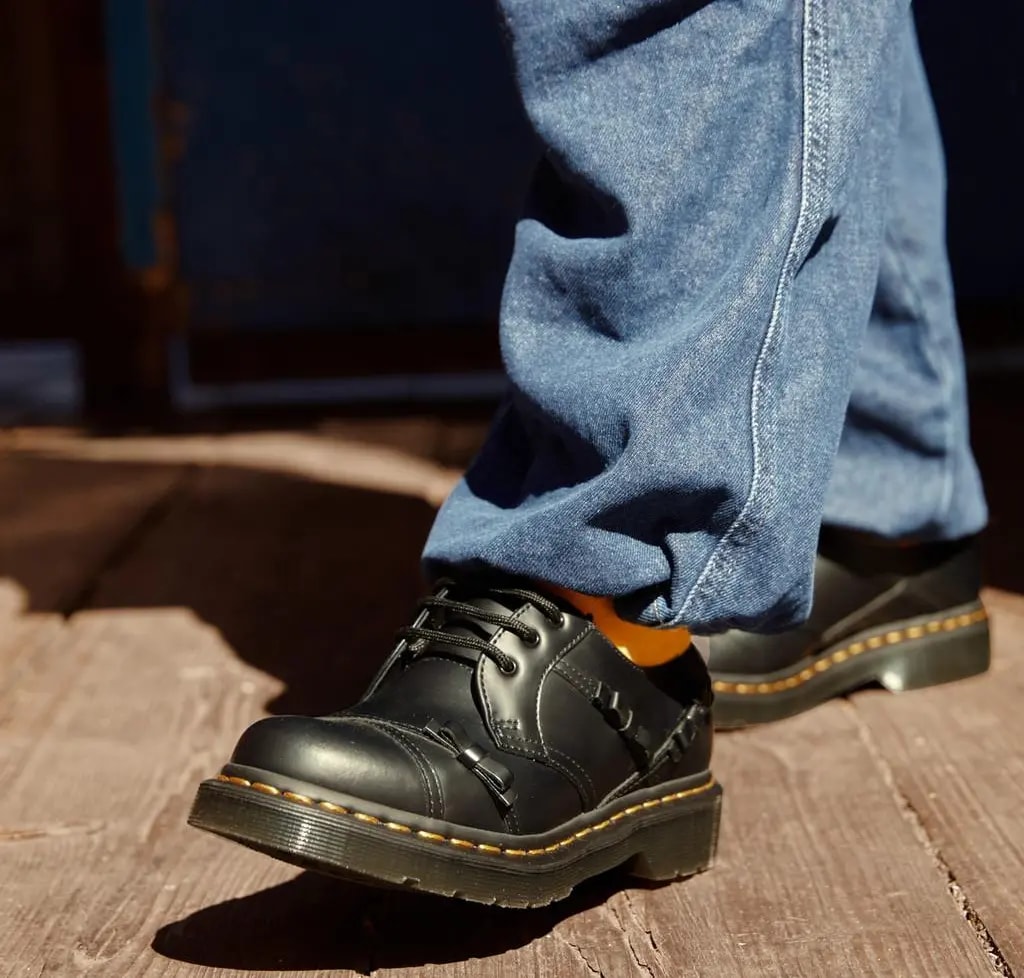 Giày Dr.Martens 1461 Smooth Leather Oxford 'Black' 27852001 — ảnh 2