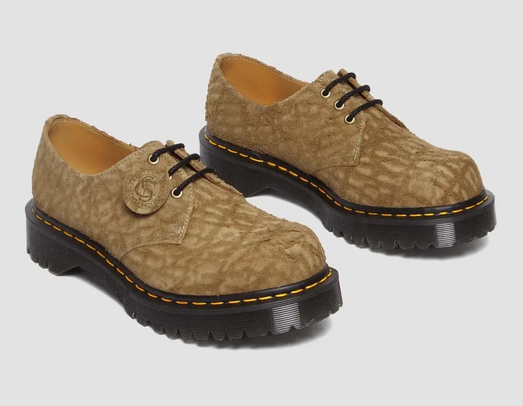 Giày Dr.Martens 1461 England Emboss 'Savannah Tan' 31488439 — ảnh 3