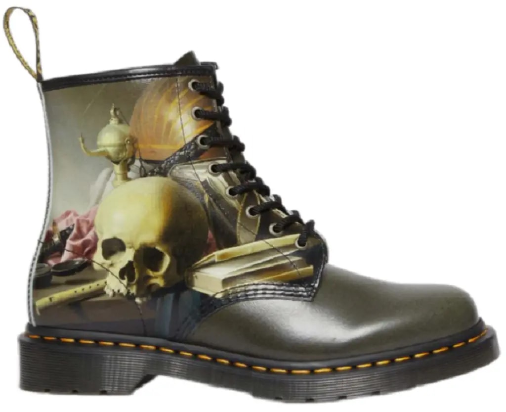 Giày Dr. Martens 1460 National Gallery 'Skull' 32123649 — kich-thuoc: 40