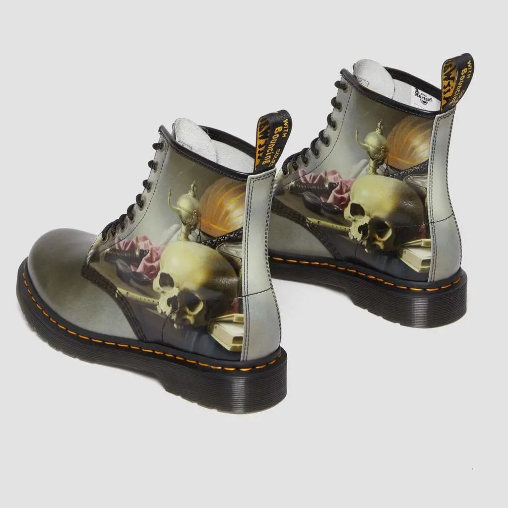 Giày Dr. Martens 1460 National Gallery 'Skull' 32123649 — ảnh 3
