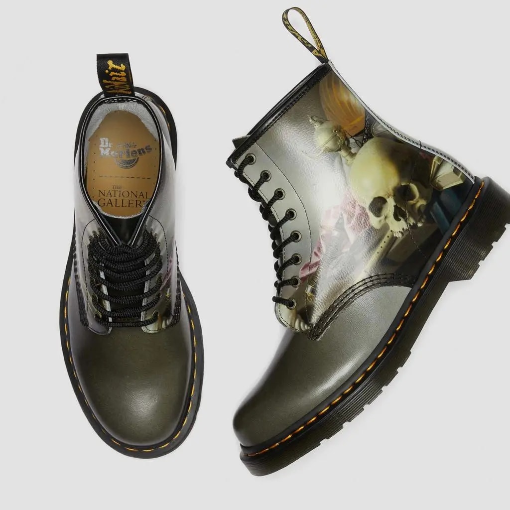 Giày Dr. Martens 1460 National Gallery 'Skull' 32123649 — ảnh 4