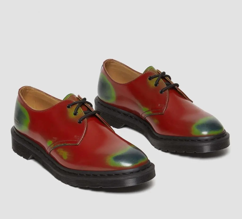 Giày Dr.Martens 1461 Supreme Rub Off Leather Oxford 'Red' 32127640 — ảnh 5