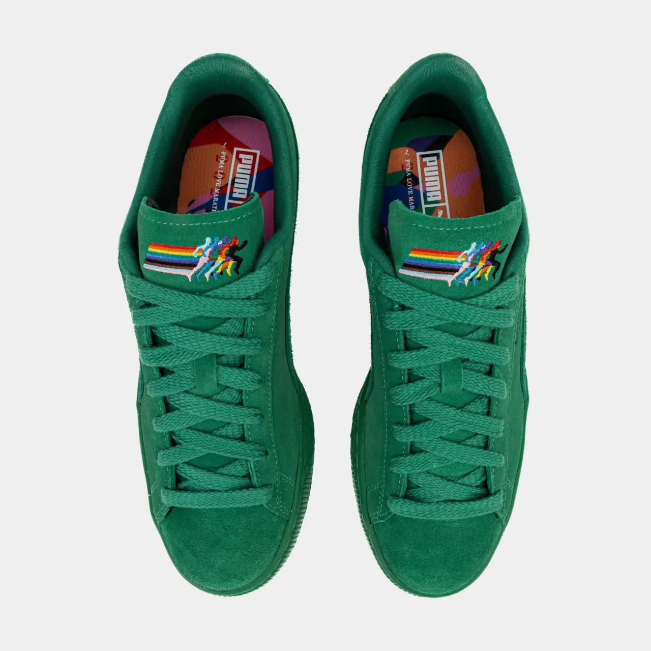 Giày Puma Suede 'Love Marathon - Meadow' 395830-02 — ảnh 4