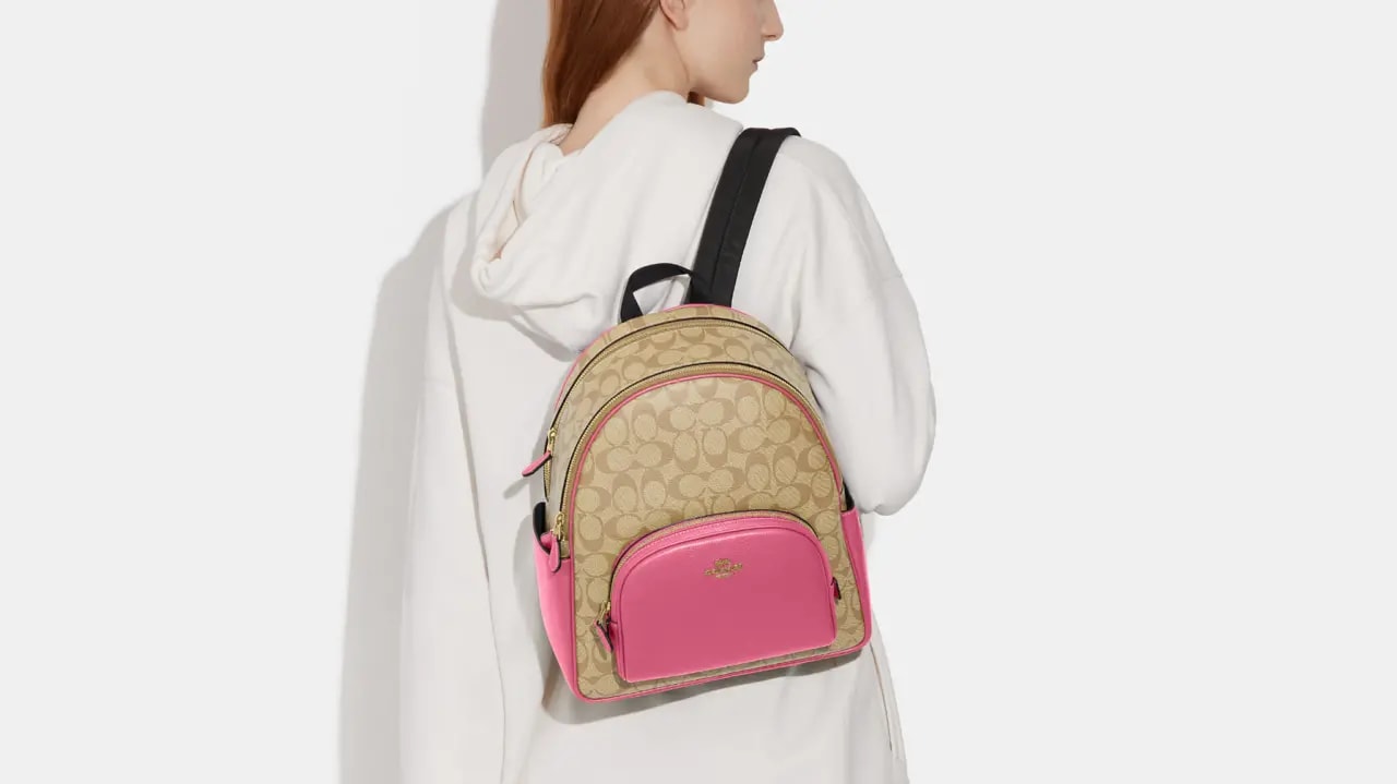 Balo Coach Court Canvas 'Petunia' 5671-IMVGK — ảnh 2