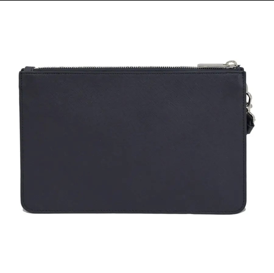 Túi Bally Leather Clutch 'Black' 6233747 — ảnh 3