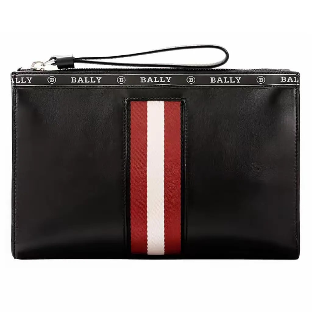 Túi Bally Clutch 26 'Dark Brown' 6235420