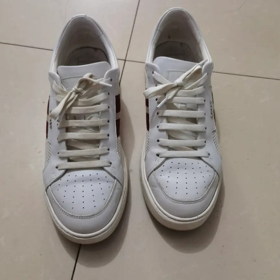 Giày Bally Leather 'White Red' 6237753 — ảnh 3