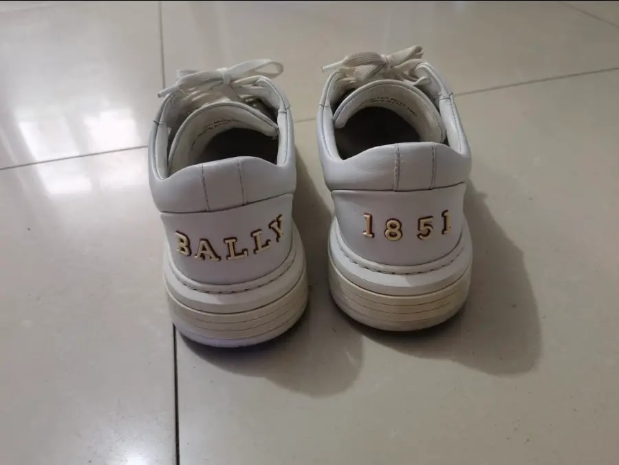 Giày Bally Leather 'White Red' 6237753 — ảnh 4