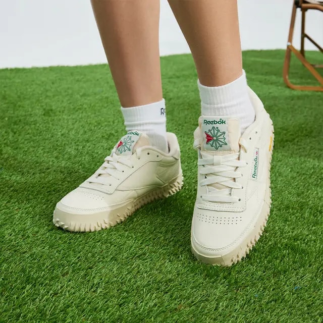 Giày Reebok Club C Vibram 'Chalk Glen Green' GV6930 — ảnh 2