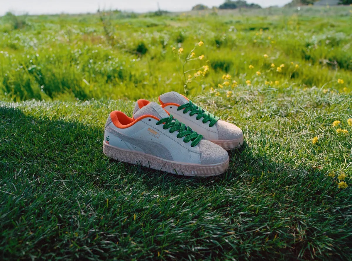 Giày Puma Suede XL x Anwar Carrots 'Cream' 398801-01 — ảnh 5