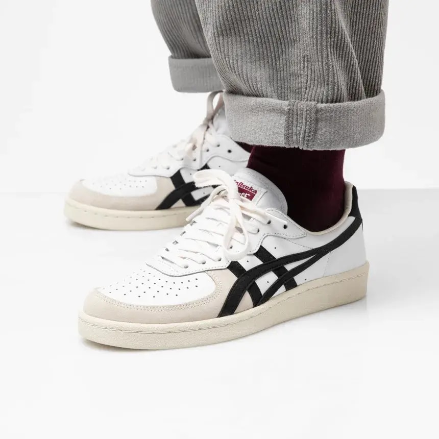 Giày Onitsuka Tiger GSM 'White Black' D5K2Y-0190 — ảnh 2