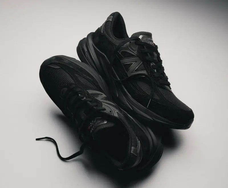 Giày New Balance 990v6 Made in USA 'Black' U990BB6 — ảnh 4