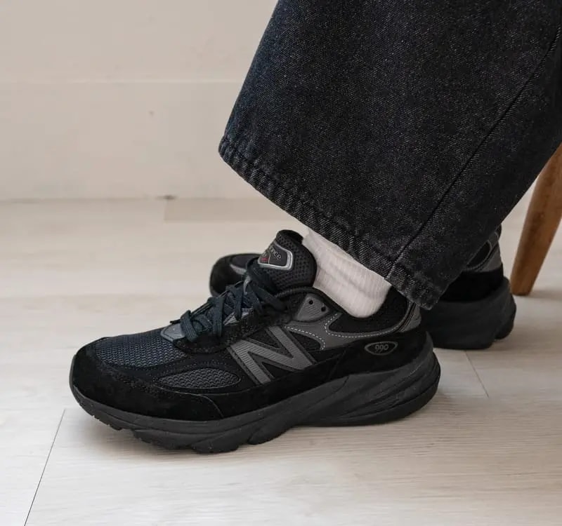 Giày New Balance 990v6 Made in USA 'Black' U990BB6 — ảnh 3