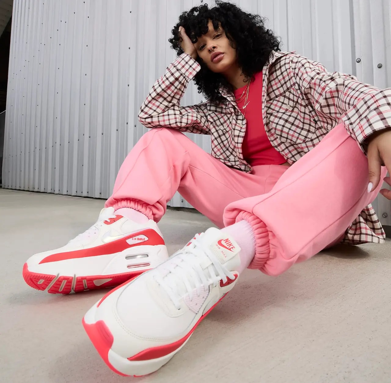 Giày Nike Air Max 90 LV8 'Siren Red' HF5073-133 — ảnh 2