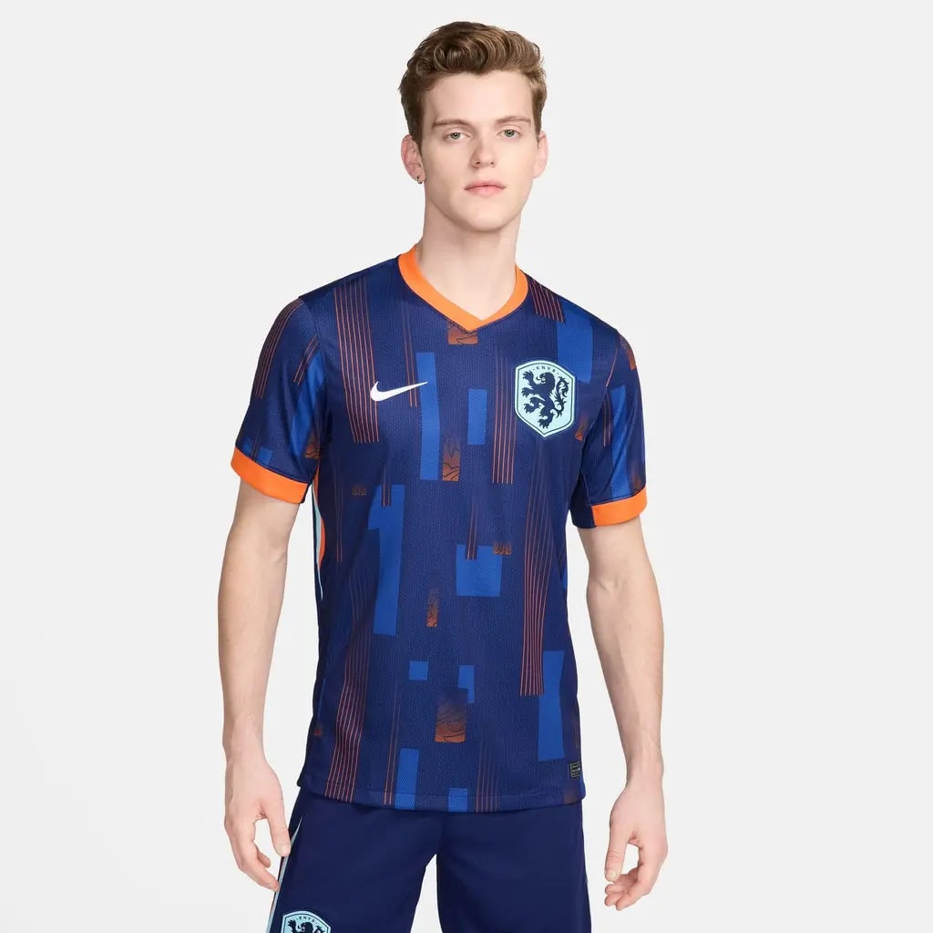 Áo Nike Netherlands 2024 Away Jersey 'Dark Blue' FJ1260-492 — ảnh 2