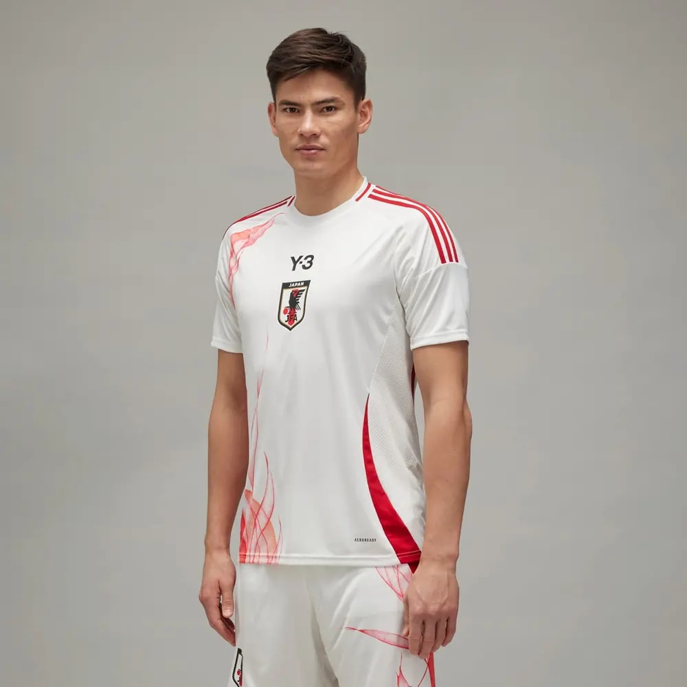 Áo Adidas Japan 2024 x Y-3 Away Jersey 'White' IU0963 — ảnh 4