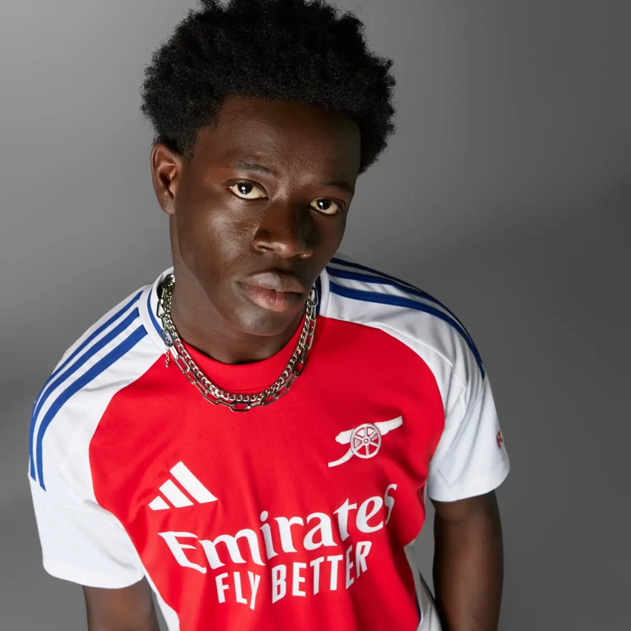 Áo Adidas Arsenal 24/25 Home Jersey 'Red White' IT6141 — ảnh 5