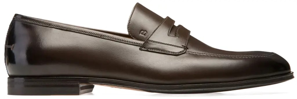 Giày Bally Webb Calf Leather Loafer 'Brown' 6228340 — kich-thuoc: 41