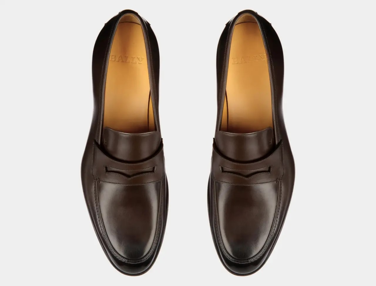 Giày Bally Webb Calf Leather Loafer 'Brown' 6228340 — ảnh 4