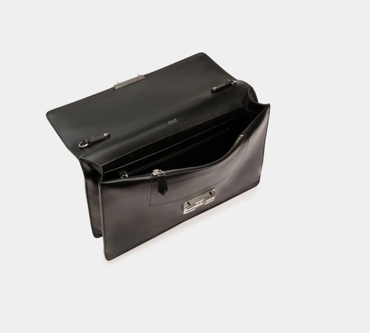 Túi Bally Busy Bally Briefcase 'Black' 6306622 — ảnh 2