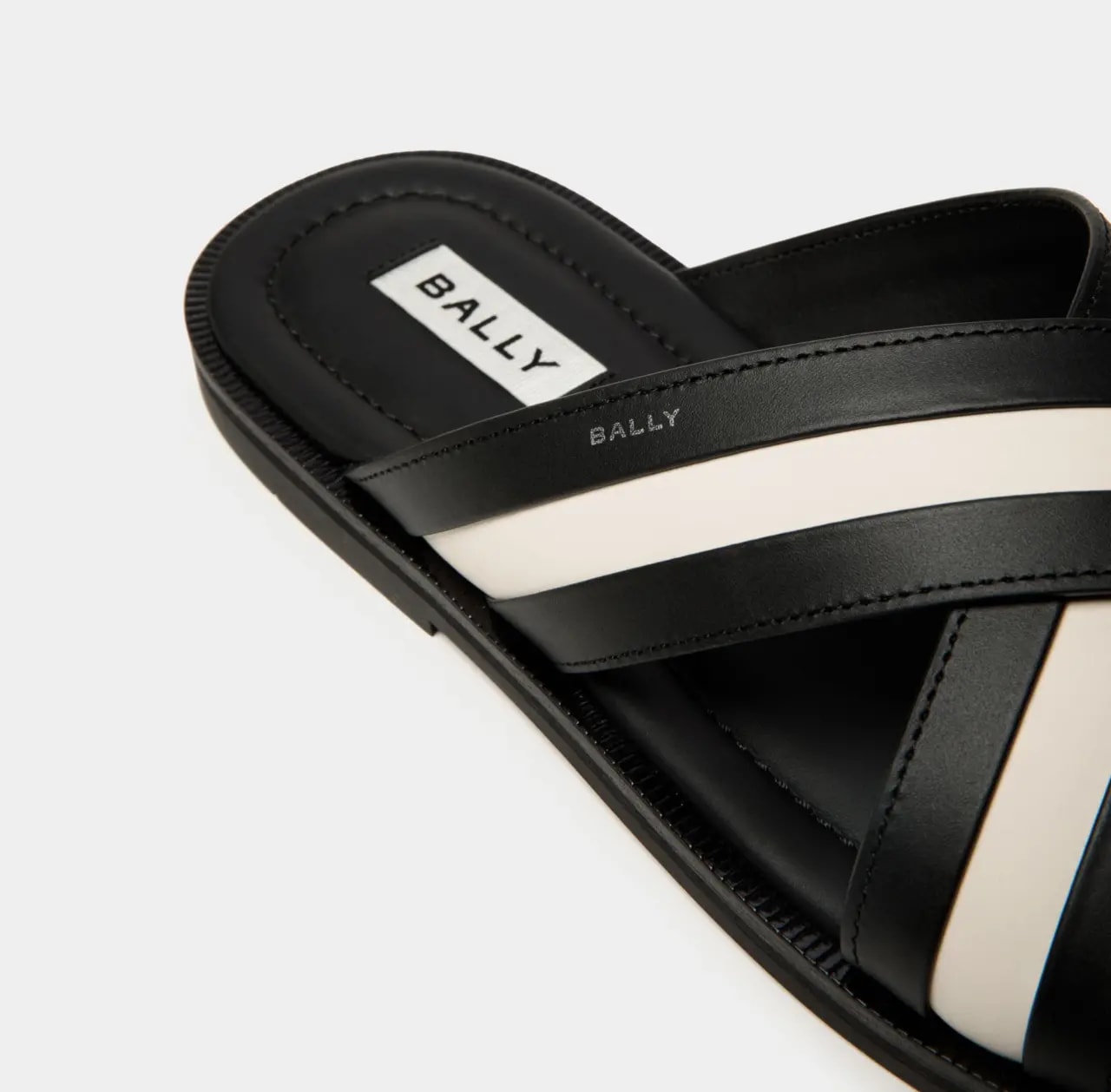 Dép Bally Glide Slip-on Sandal 'Black' 6307139 — ảnh 2