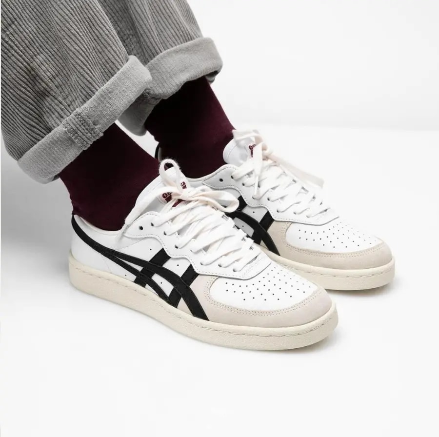 Giày Onitsuka Tiger GSM 'White Black' D5K2Y-0190 — ảnh 5