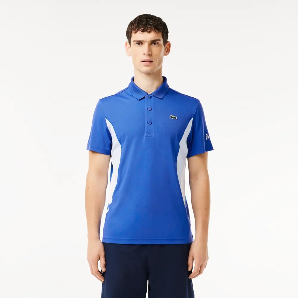 Áo Lacoste Tennis X Novak Djokovic Fan Version 'Blue' DH7330-51-IXW — ảnh 3