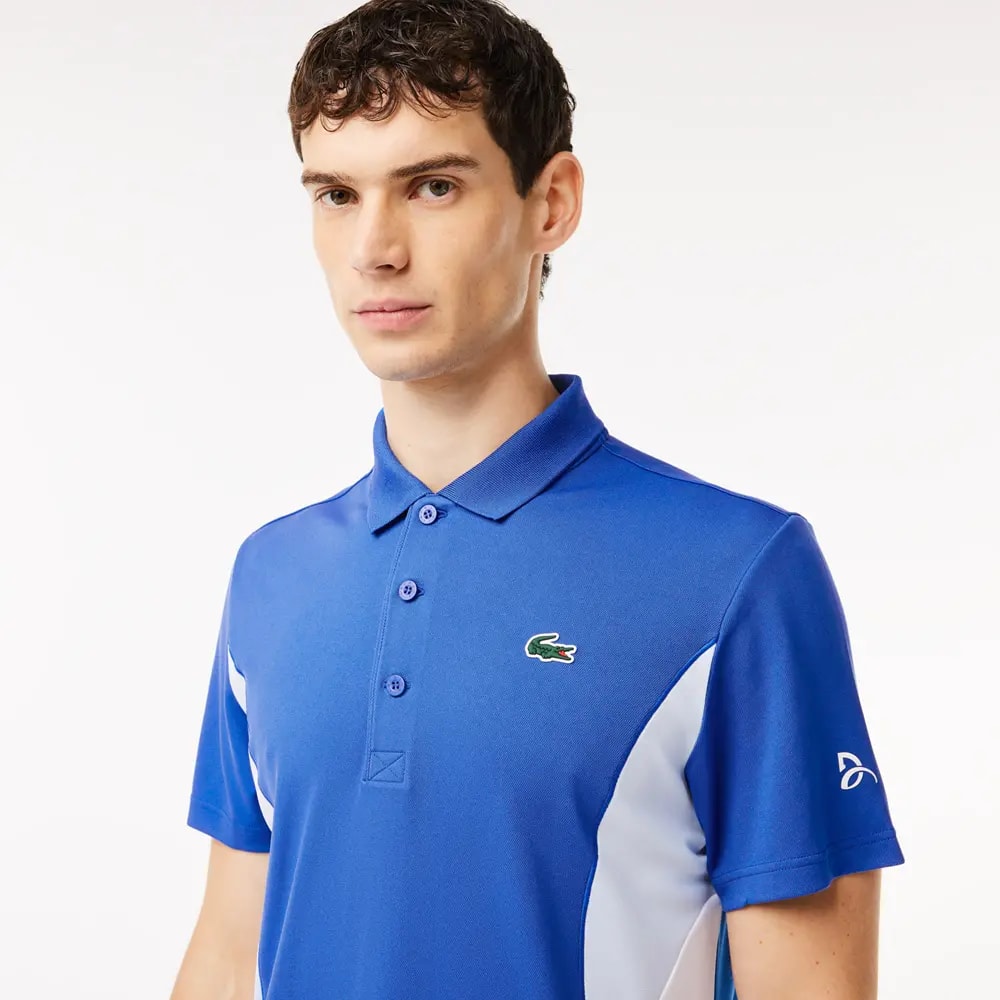 Áo Lacoste Tennis X Novak Djokovic Fan Version 'Blue' DH7330-51-IXW — ảnh 2